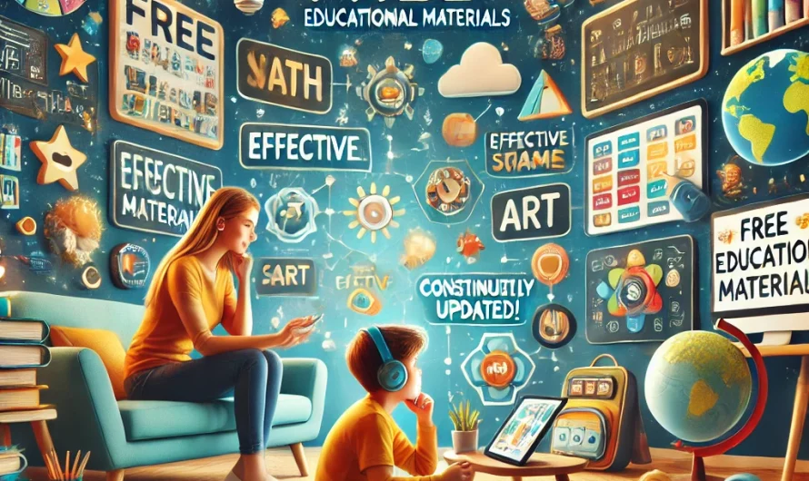 Free Powerful and Unique Educational Materials for Kids