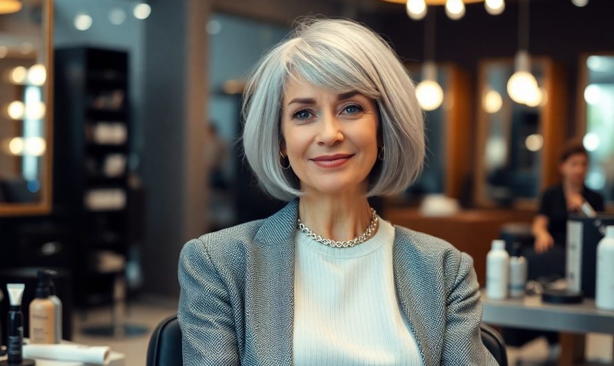 Embracing Gray Hair – Chic Styles and Care Tips